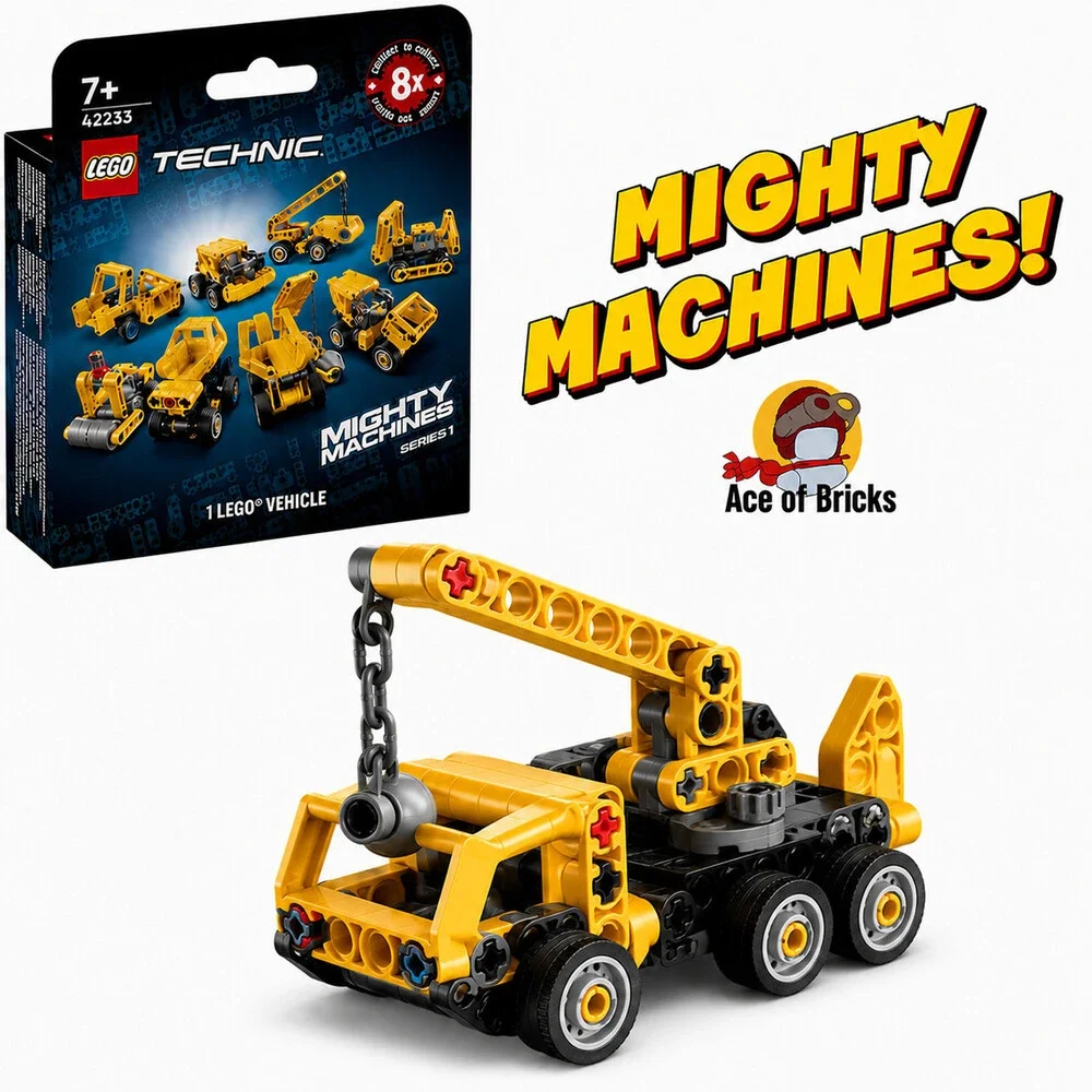LEGO 42233 TECHNIC Mighty Machines Series 1 - Mobile Crane